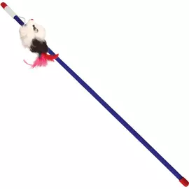 Игрушка для кошек Triol Удочка-дразнилка Мышка 65/500 мм