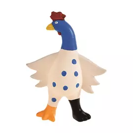 Игрушка для собак Foxie Петух с пищалкой синий