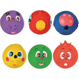 Игрушка для собак TRIXIE Мяч-мордочка латекс 1шт