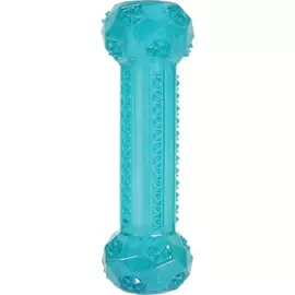 Игрушка для собак ZOLUX Хрустящая палочка Бирюзовая 15 см