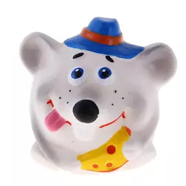 Игрушка для ванны Кудесники Крысенок-мяч 8 см