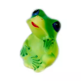 Игрушка для ванны Кудесники лягушка 12,5 см