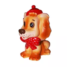 Игрушка для ванны Кудесники Собачка Каштанка 15 см