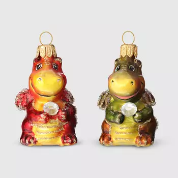 Игрушка елочная Irena дракоша