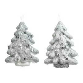 Игрушка елочная Kaemingk елка 4x9,5x13 см в ассортименте