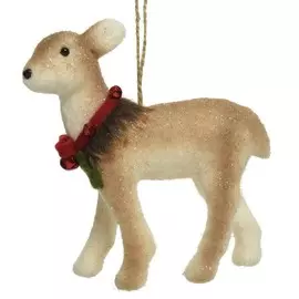 Игрушка елочная Kaemingk олень 15х19 см