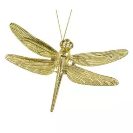 Игрушка елочная Kaemingk стрекоза 10 см