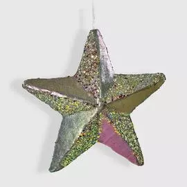 Игрушка елочная Kaemingk звезда 22x22 см