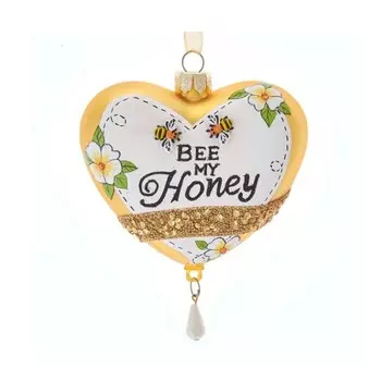 Игрушка елочная Kurt S.Adler bee my honey 9х10 см