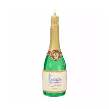 Игрушка елочная Kurt S. Adler бутылка шампанского 15см (T2546)