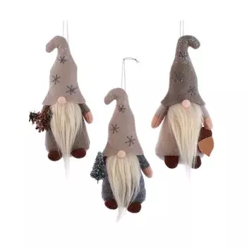 Игрушка елочная Kurt S.Adler гномик 17 см в ассортименте