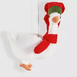 Игрушка елочная Kurt S. Adler гусь 13 см