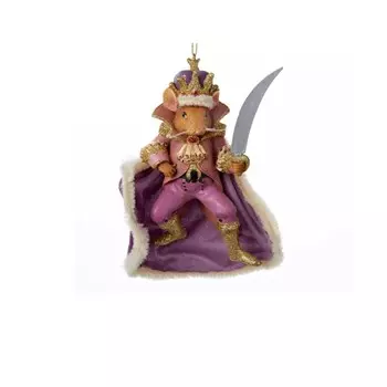 Игрушка елочная Kurt S. Adler мышиный король 15см (C7173)