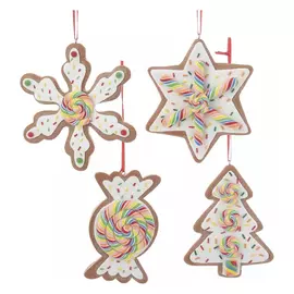 Игрушка елочная Kurt S. Adler Пряник в ассортименте 10 см