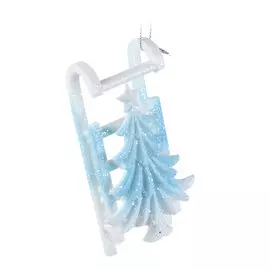 Игрушка елочная Kurt S. Adler Сани 13 см