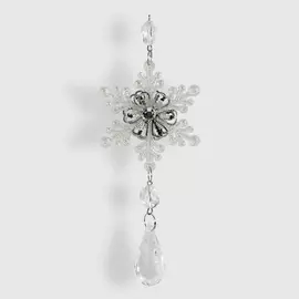 Игрушка елочная Kurt S. Adler снежинка 16 см