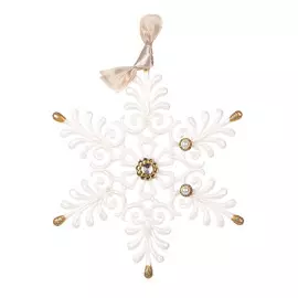 Игрушка елочная Kurt S. Adler Снежинка