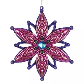 Игрушка елочная Kurt S. Adler Снежинка T2534