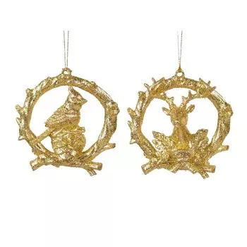 Игрушка елочная Kurt S.Adler венок в ассортименте