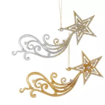 Игрушка елочная Kurt S.Adler звезда 12 см в ассортименте