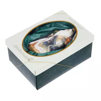 Игрушка елочная на елку Krebs int Дед мороз 17 см