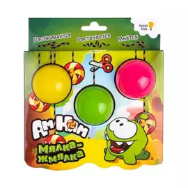 Игрушка Genio Kids-Art Мялка-жмялка OM NOM