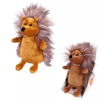 Игрушка мягкая ABtoys ежик 21 см В коробке