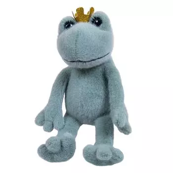 Игрушка мягкая ABtoys лягушка-царевна зел 20 см