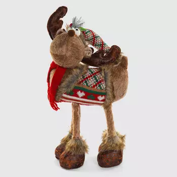 Игрушка мягкая декоративная Sote Toys Олень 60 см