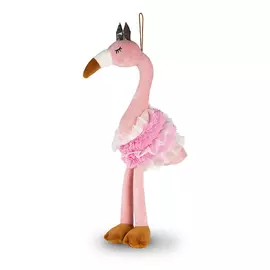 Игрушка мягкая Maxitoys Фламинго в юбочке 26 см