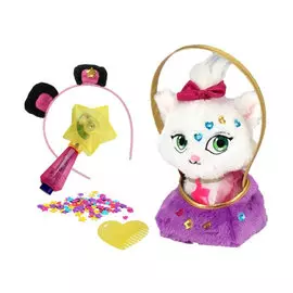 Игрушка плюшевая Shimmer Stars Котенок с сумочкой 20 см