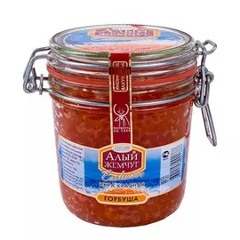 Икра Алый жемчуг красная лососевых рыб 500 г