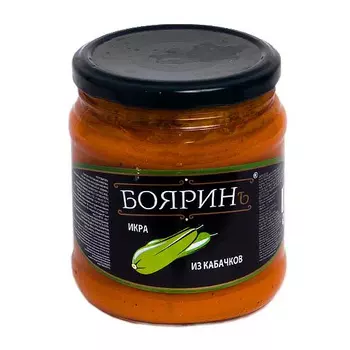 Икра из кабачков Бояринъ 450 мл