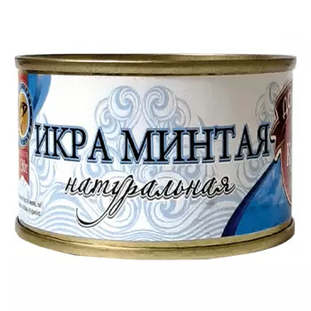 Икра минтая Донская кухня натуральная 130 г
