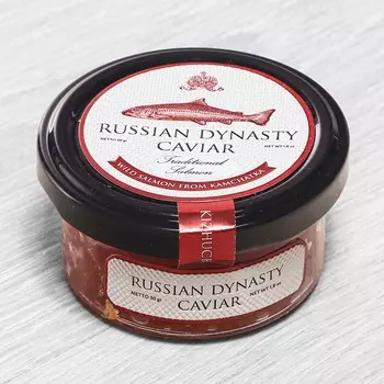 Икра Russian Dynasty Кижуча, 50 г