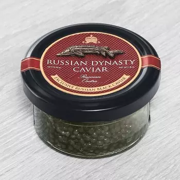 Икра Russian Dynasty русского осетра, 50 г