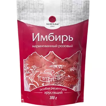 Имбирь Mayumi маринованный розовый, 300 г