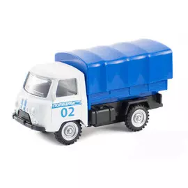 Инерционный автомобиль для перевозки личного состава полиции