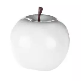 Искусственное яблоко Dpi белое 6,5 см