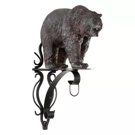 Изделие худ.- декор. Медведь Велес (с ковкой), Ш - Шоколад Bogacho