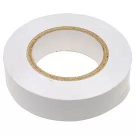 Изолента Сибртех ПВХ, 19 мм х 20 м, белая