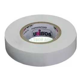 Изолента Unibob 15mm х 20m White