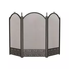 Экран Royal Flame черный 61х97 см