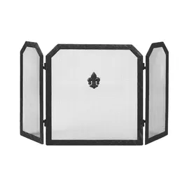 Экран Royal Flame черный, античная бронза 54х98 см