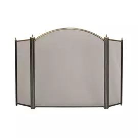 Экран Royal Flame черный, античная бронза 61х106 см