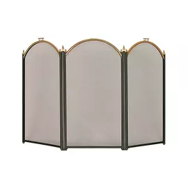 Экран Royal Flame черный, золотой 60х97 см