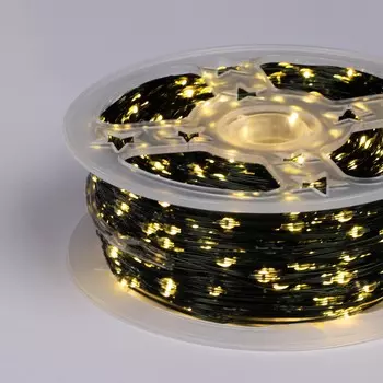 Электрогирлянда Best Technology зеленый шнур 3240 LED теплый белый