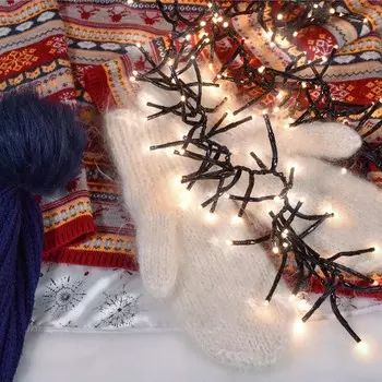 Электрогирлянда Kaemingk занавес 200 см 480 LED желтый, со стартовым шнуром