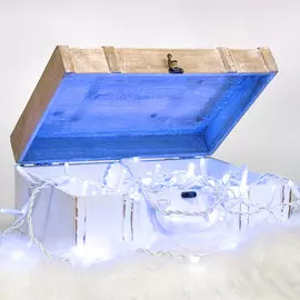 Электрогирлянда Reason для улиц 50 LED холодный синий 300/40 см без стартового шнура