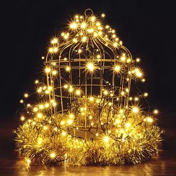 Электрогирлянда Reason уличная 630 LED теплый белый 300/200 см без стартового шнура